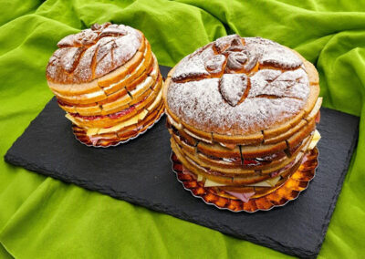 Partybrote hoch / Optional Brioche